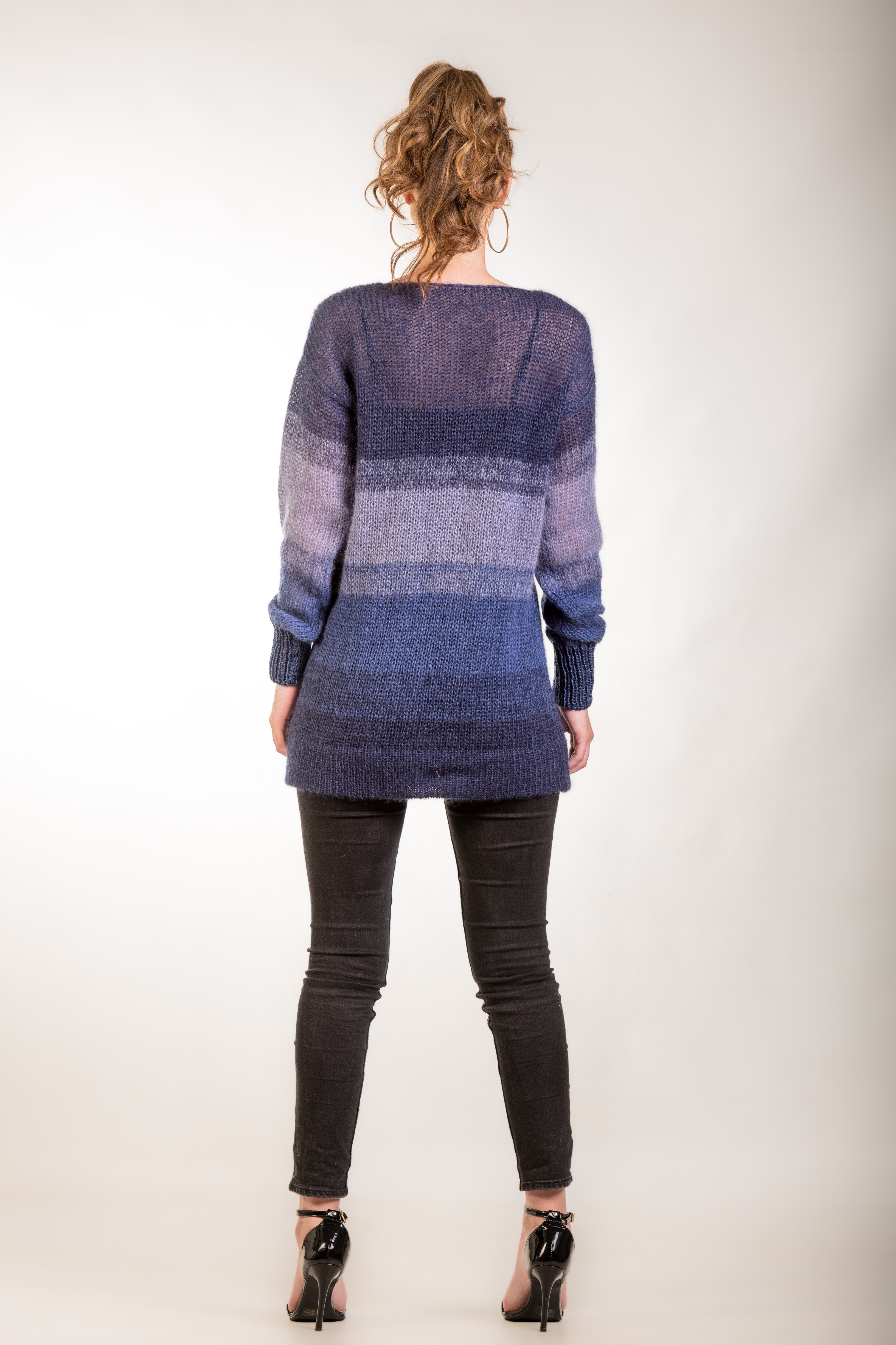 Blue hot sale ombre sweater